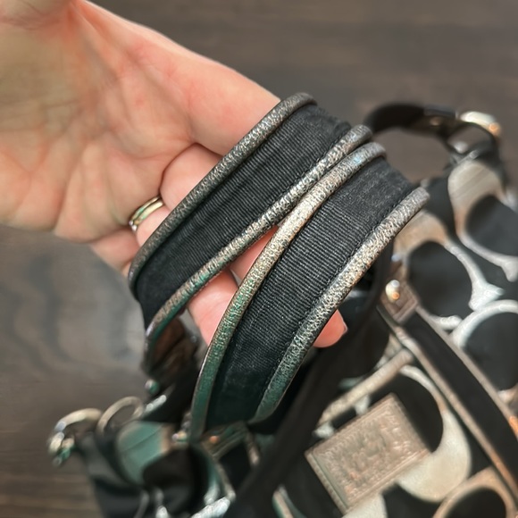 Coach poppy 2 way sparkle purse - Picture 11 of 16